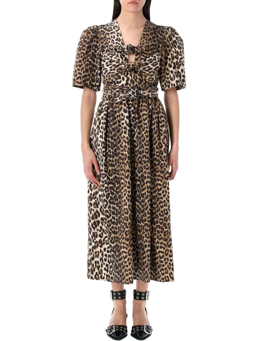 Ganni Leo Midi Dress