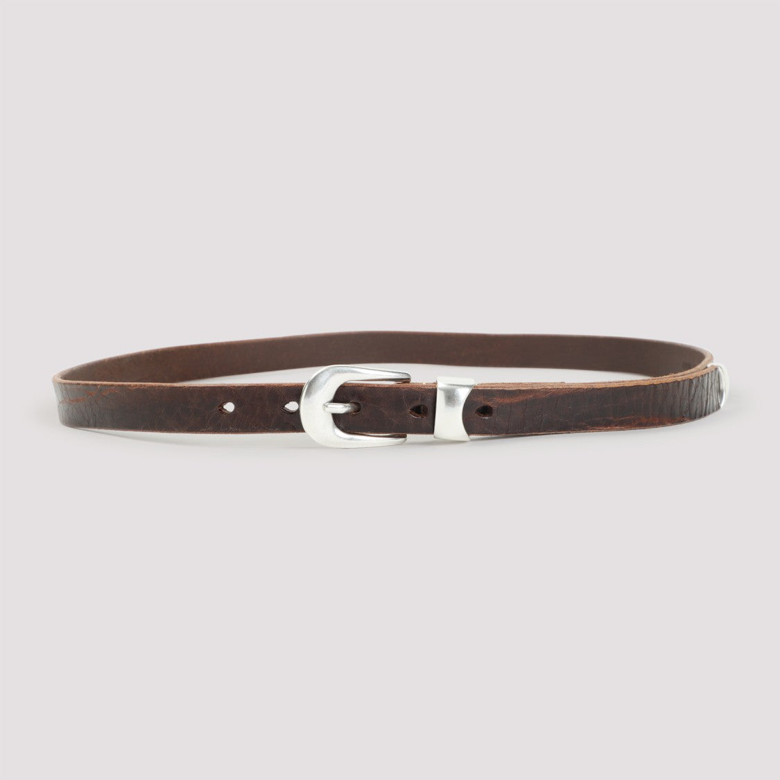 Our Legacy Brown Leather Belt