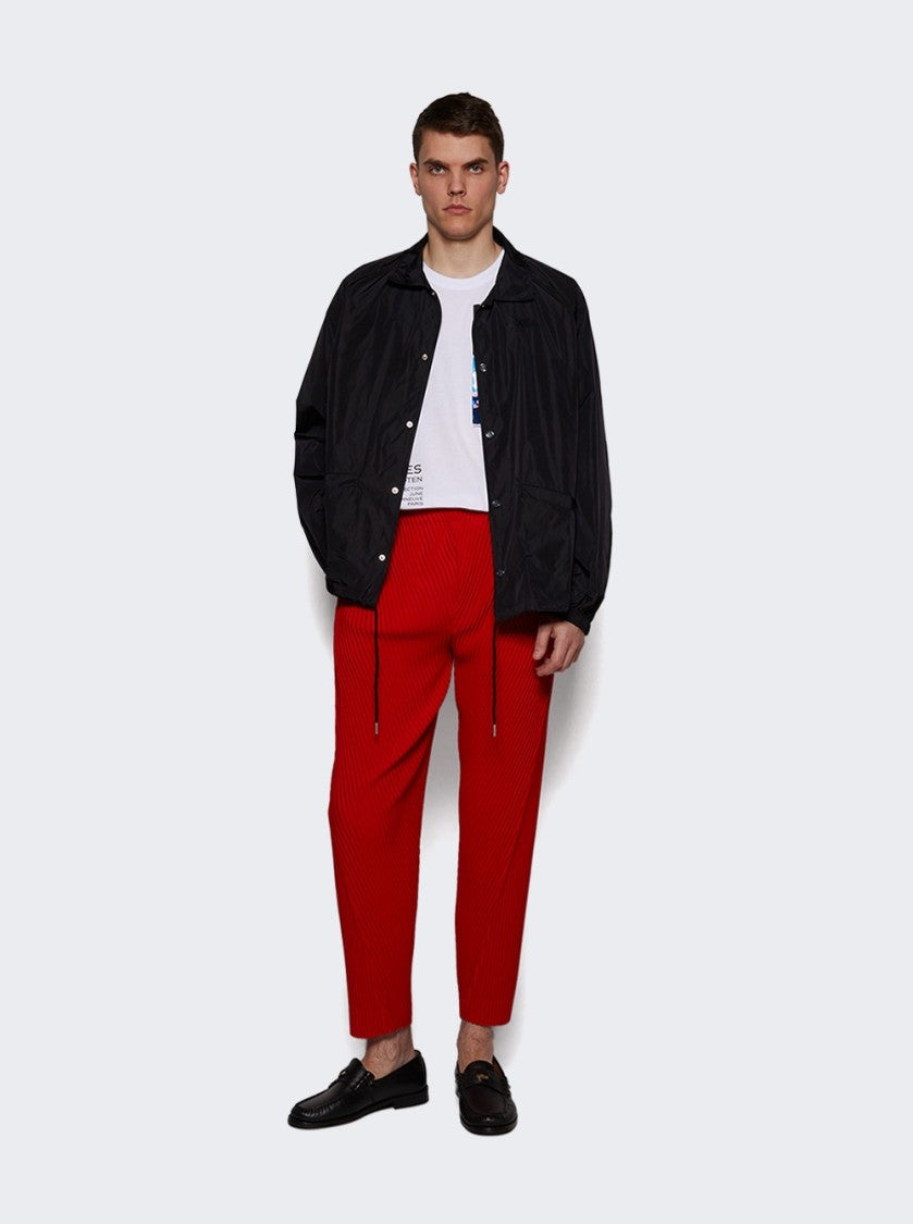 Bode Nylon Track Jacket Black