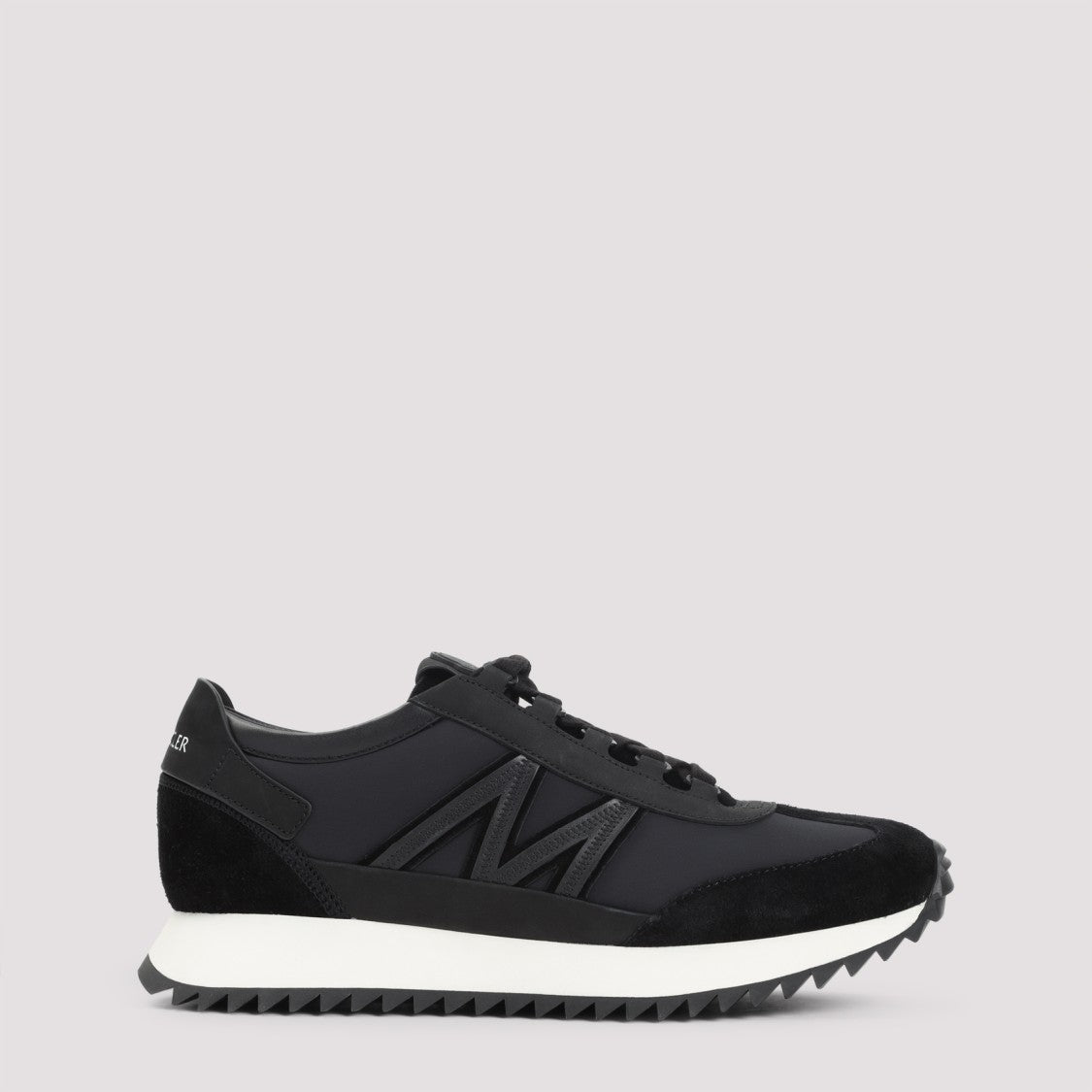Moncler Pacey2 Black Leather Sneakers