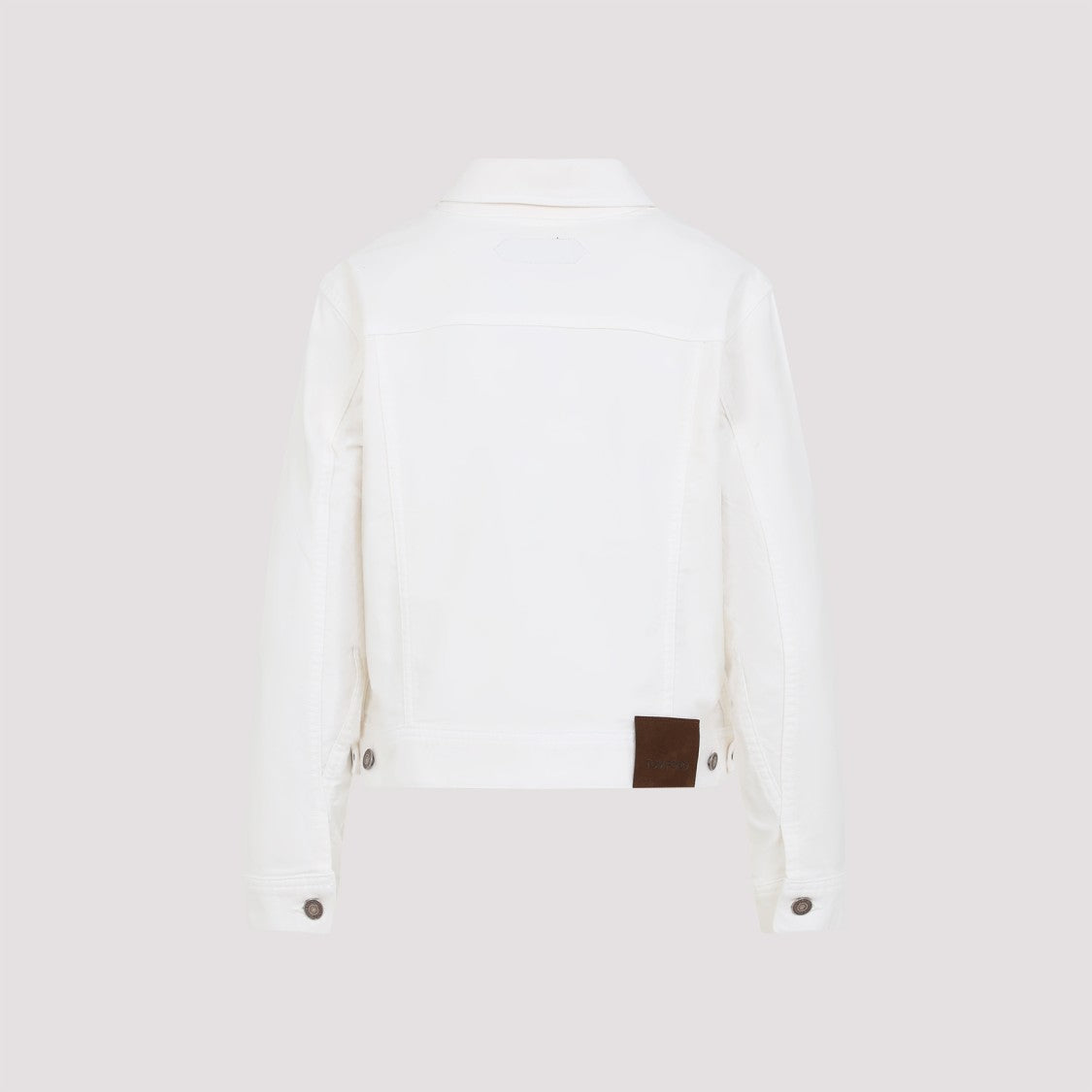 Tom Ford Fitted White Denim Jacket