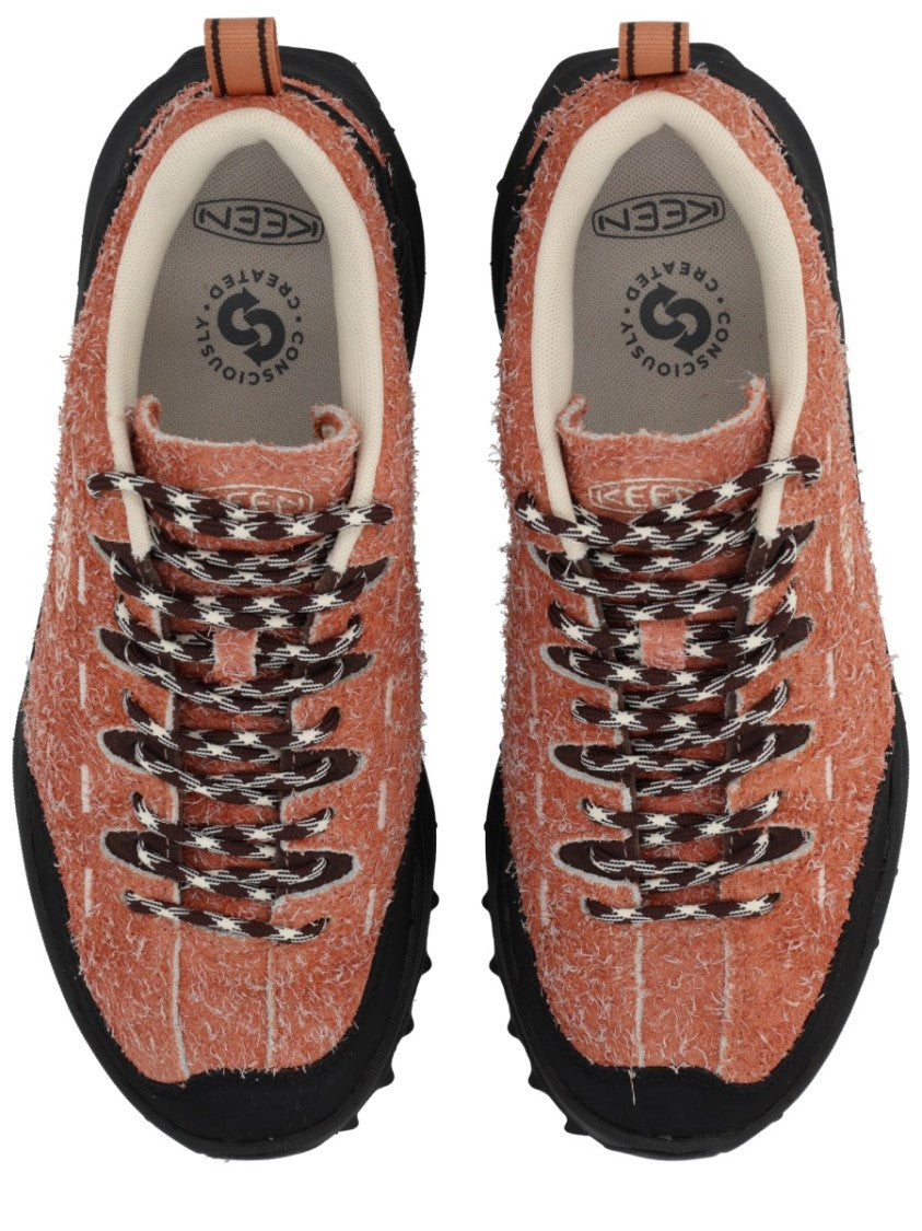 Keen Textured Fuzzy Pink Sneakers