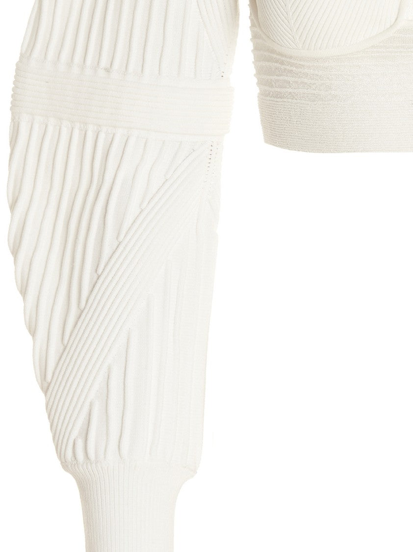 Hervé Léger Knit Bustier Top