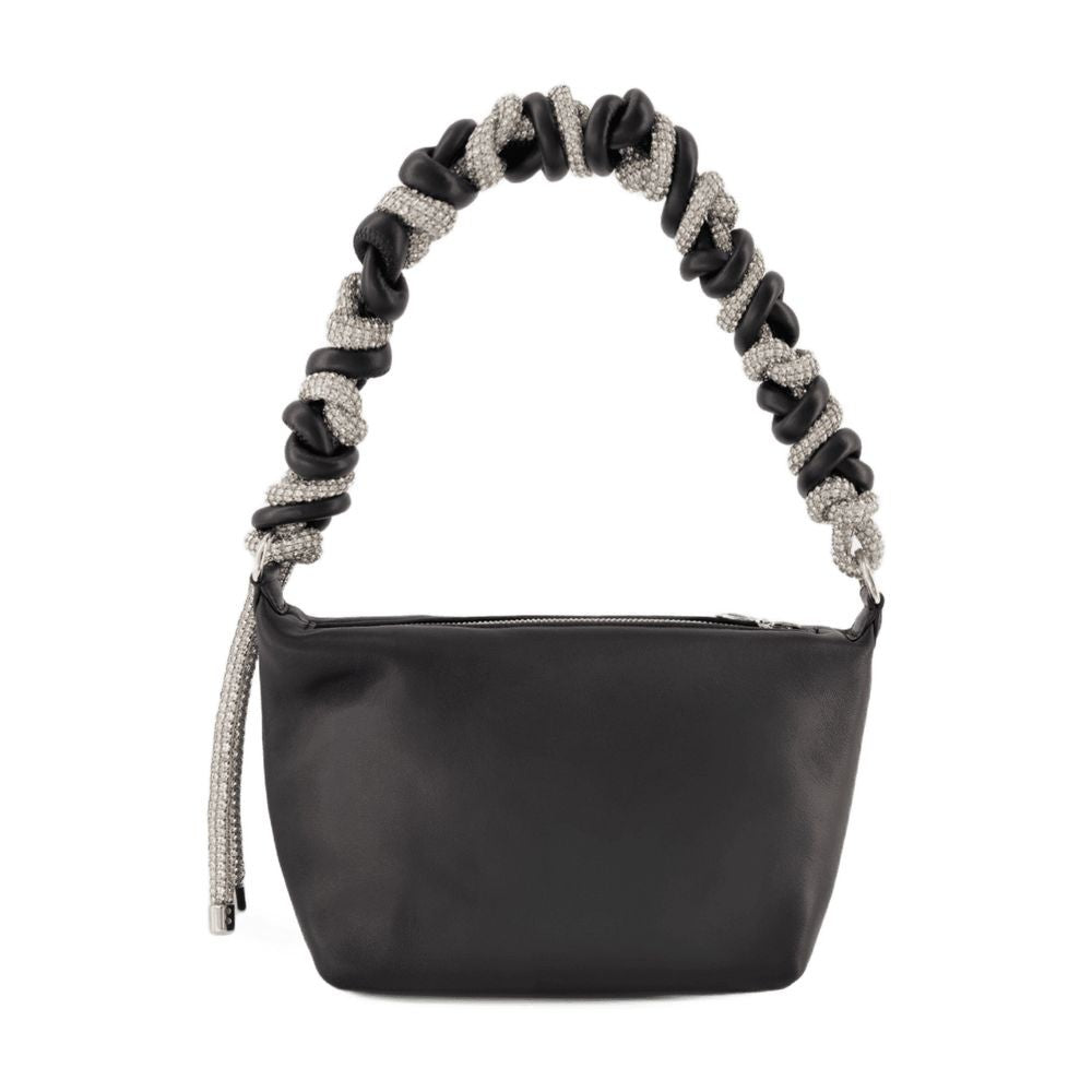 Kara Crystal-Embellished Leather Hobo Bag