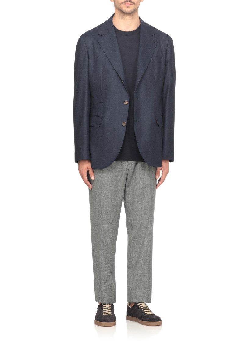 Brunello Cucinelli Suede Leather Sneakers