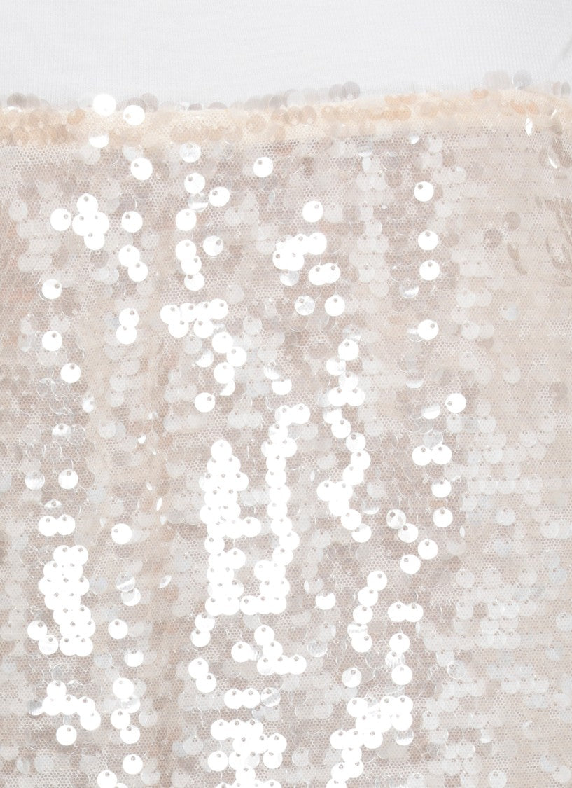 Peserico Ivory Midi Skirt