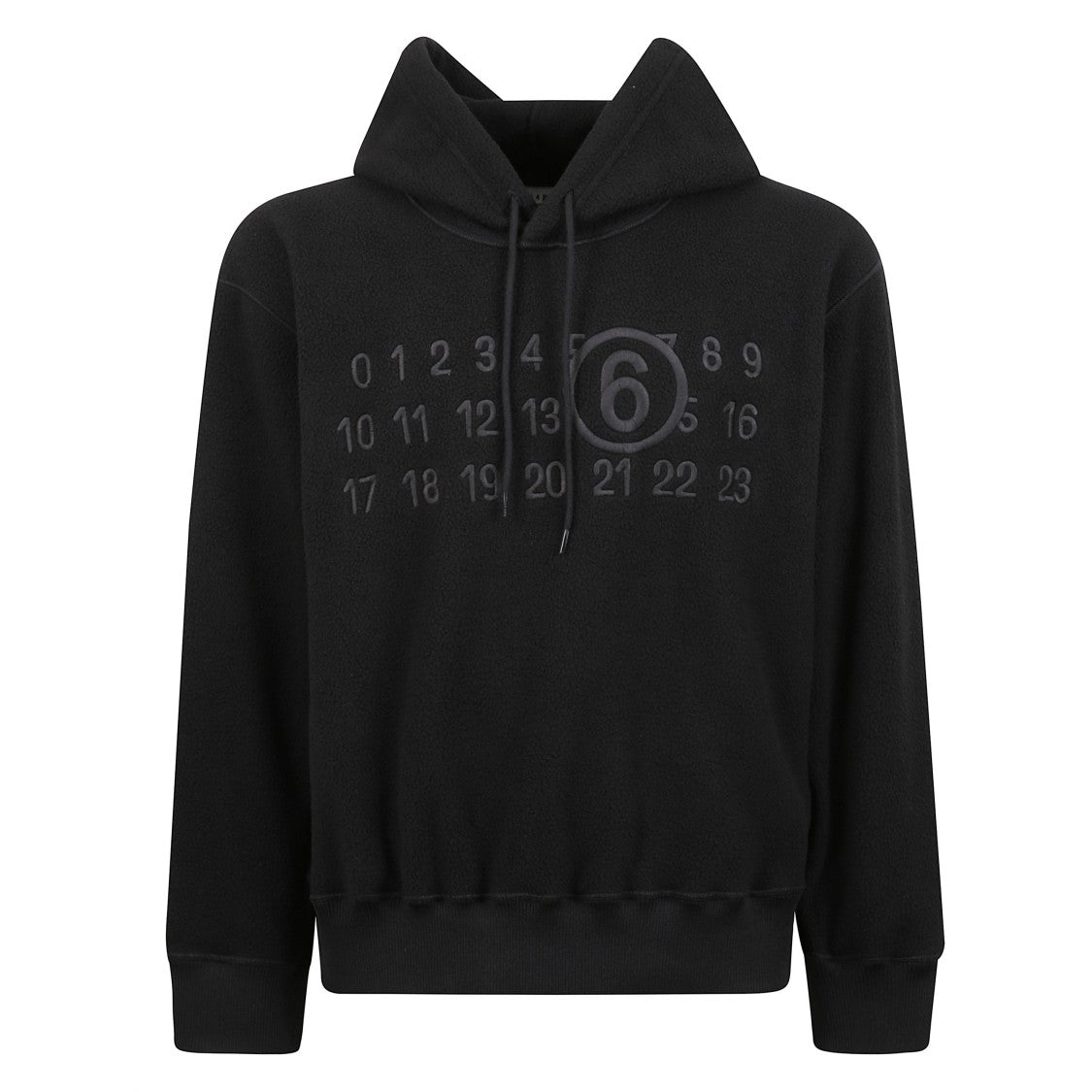 Mm6 By Maison Margiela Oversized Logo Hoodie