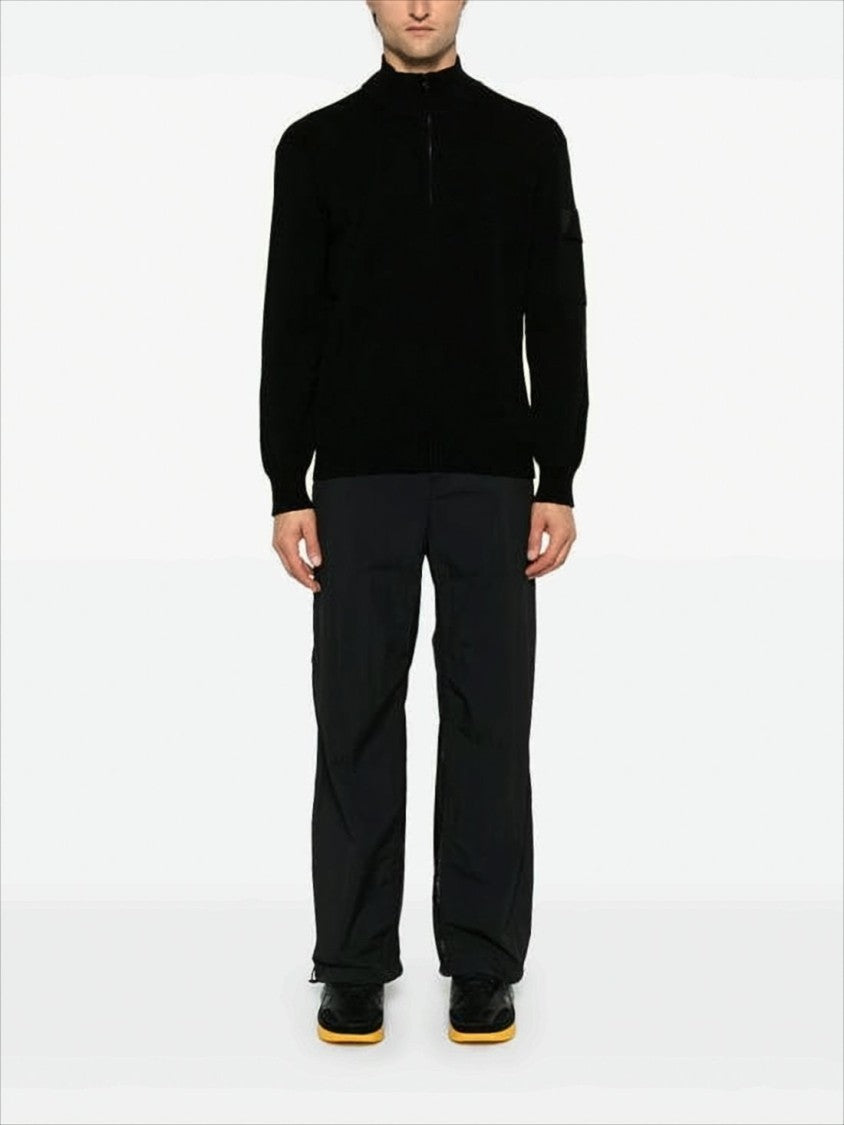 C.P. Company Half-Zip Turtleneck With Minimalist Design