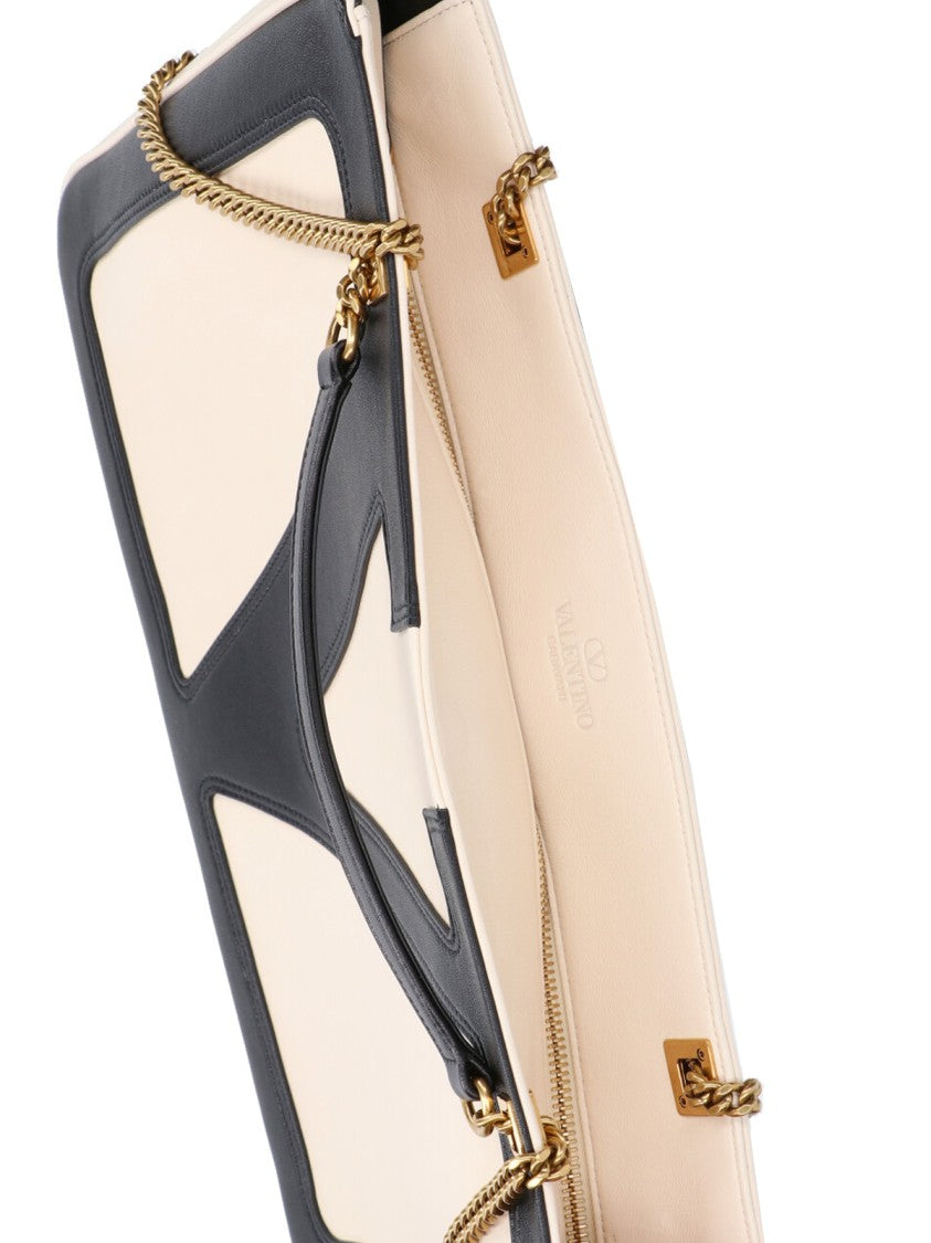 Valentino Garavani "Viva Superstar" Medium Tote Bag – Ivory
