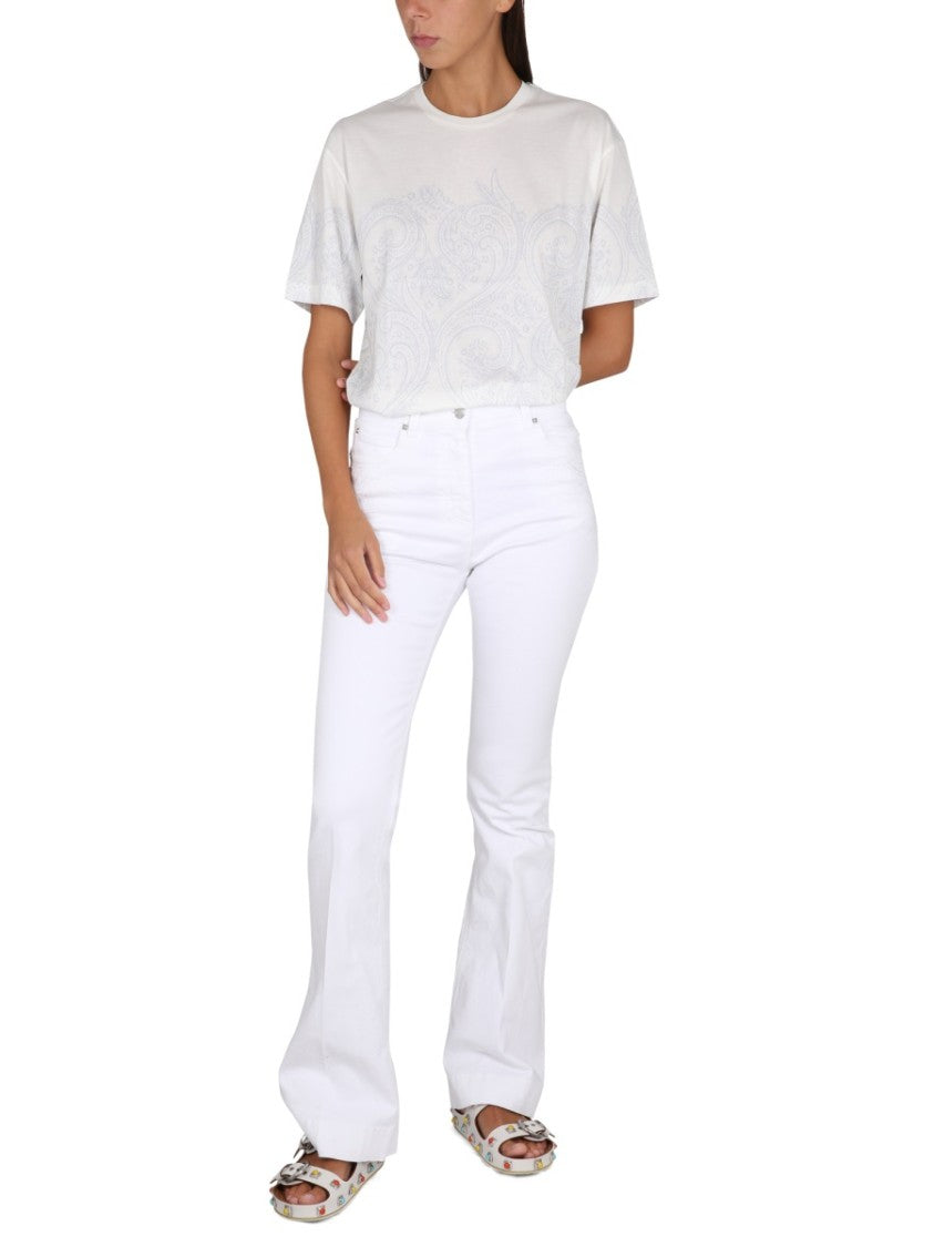 Etro Five-Pocket Jeans With Fitted Silhouette