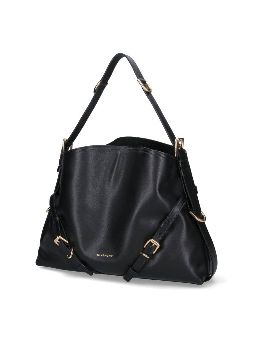 Givenchy Medium "Voyou" Shoulder Bag – Black