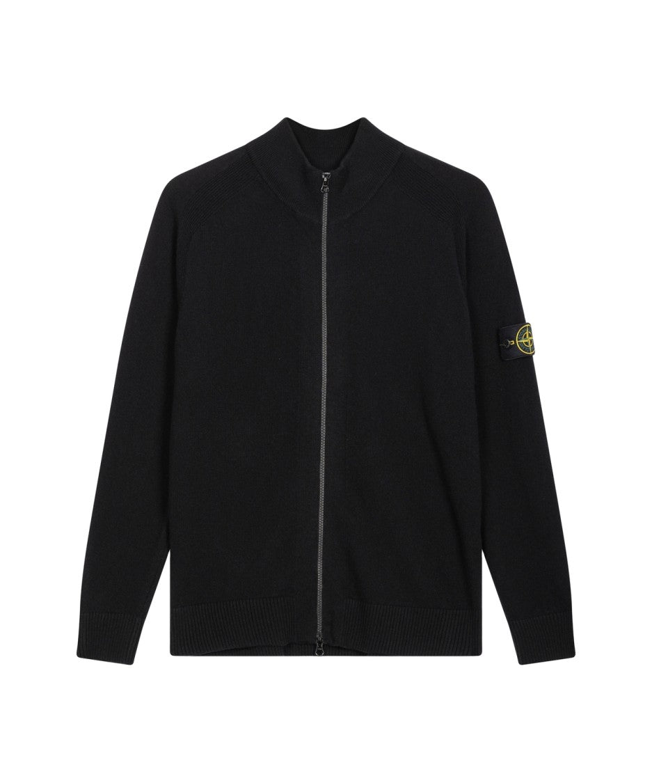 Stone Island Zip-Up Knit Jacket