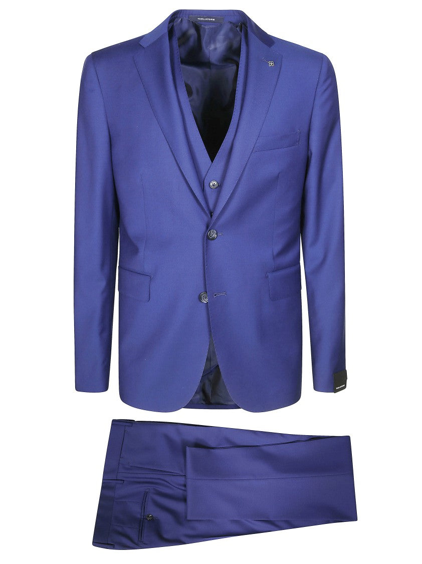 Tagliatore Bruce Tailored Blue Wool Blazer