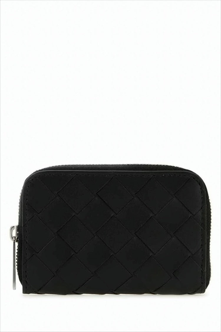 Bottega Veneta Rectangular Calf Leather Card Wallet