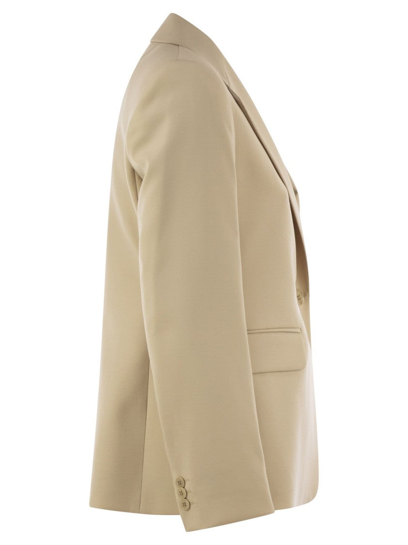 Max Mara Lamine - Natural Stretch Wool Blazer