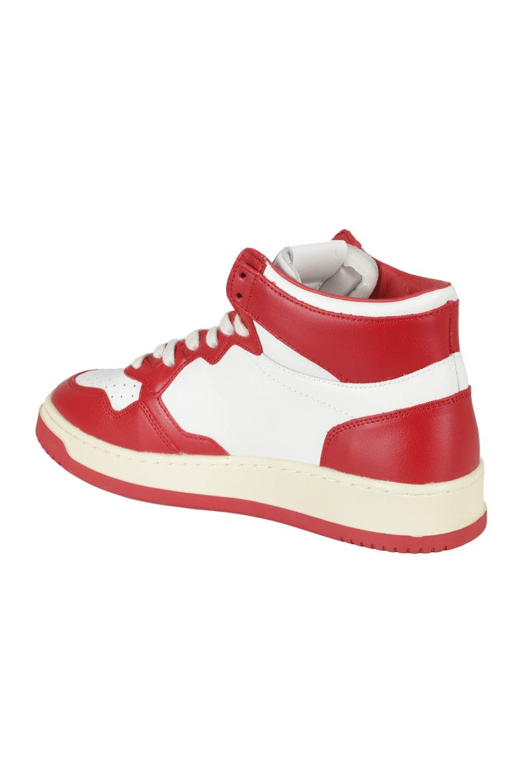 Autry Medalist Low White Midi Sneakers