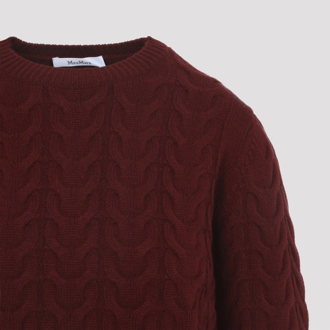 Max Mara Aramis Red Cashmere Pullover