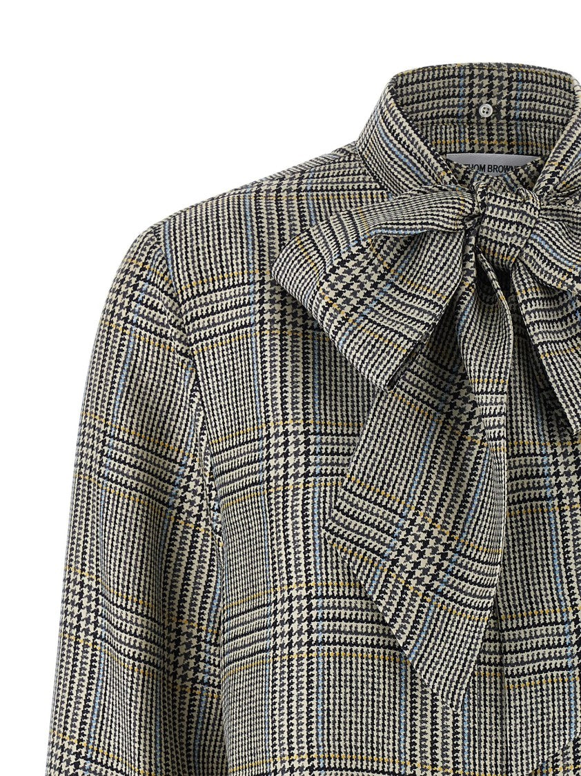 Thom Browne Prince Of Wales Check Shirt