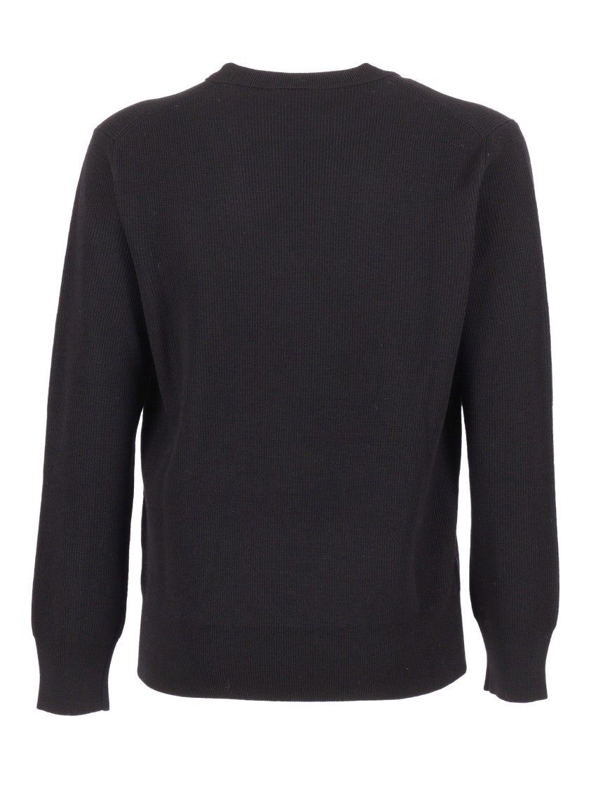 Kangra Cashmere Reverse Corncob Stitch Crewneck Sweater