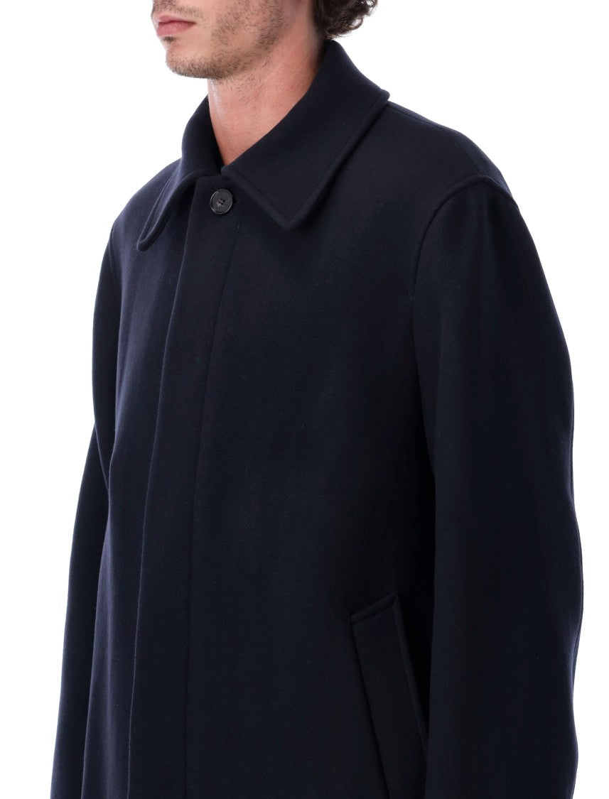 Sunflower Brushed Italian Wool Winter Coat