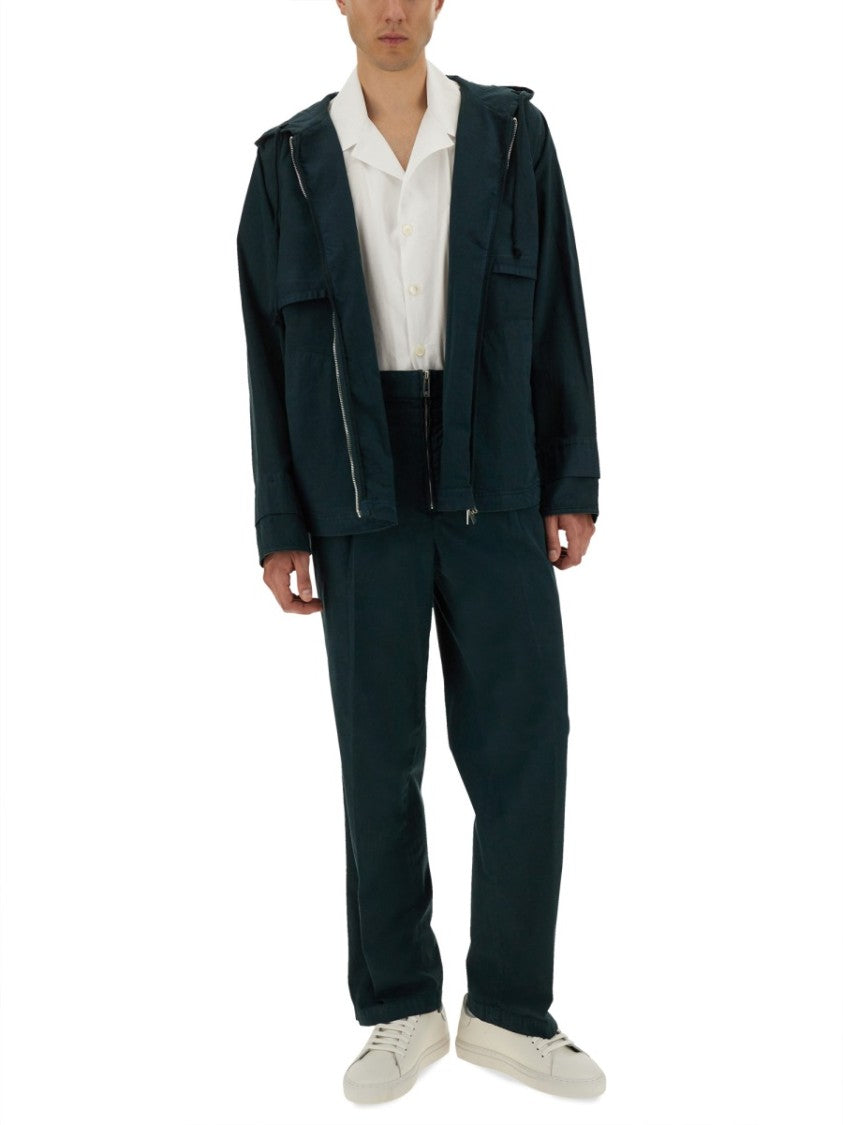 Helmut Lang Layered Design Hooded Windbreaker