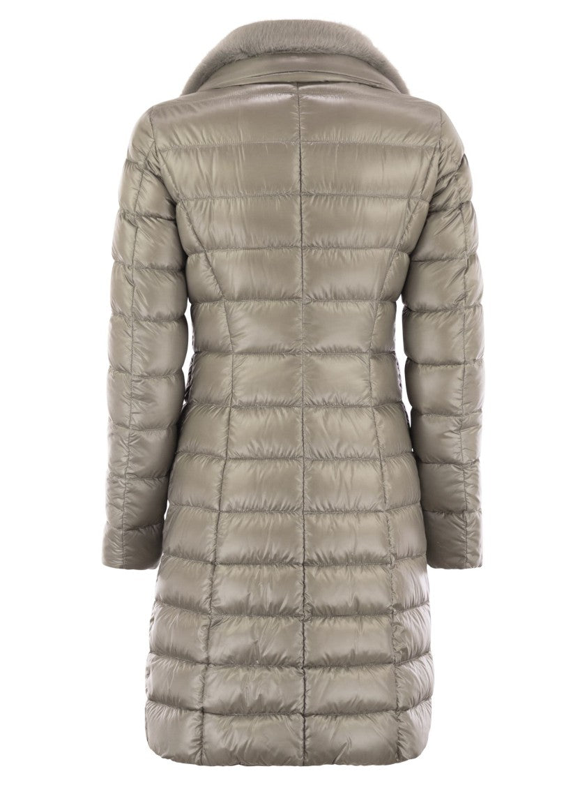 Herno Elisa - Long Down Jacket In Ultralight Nylon
