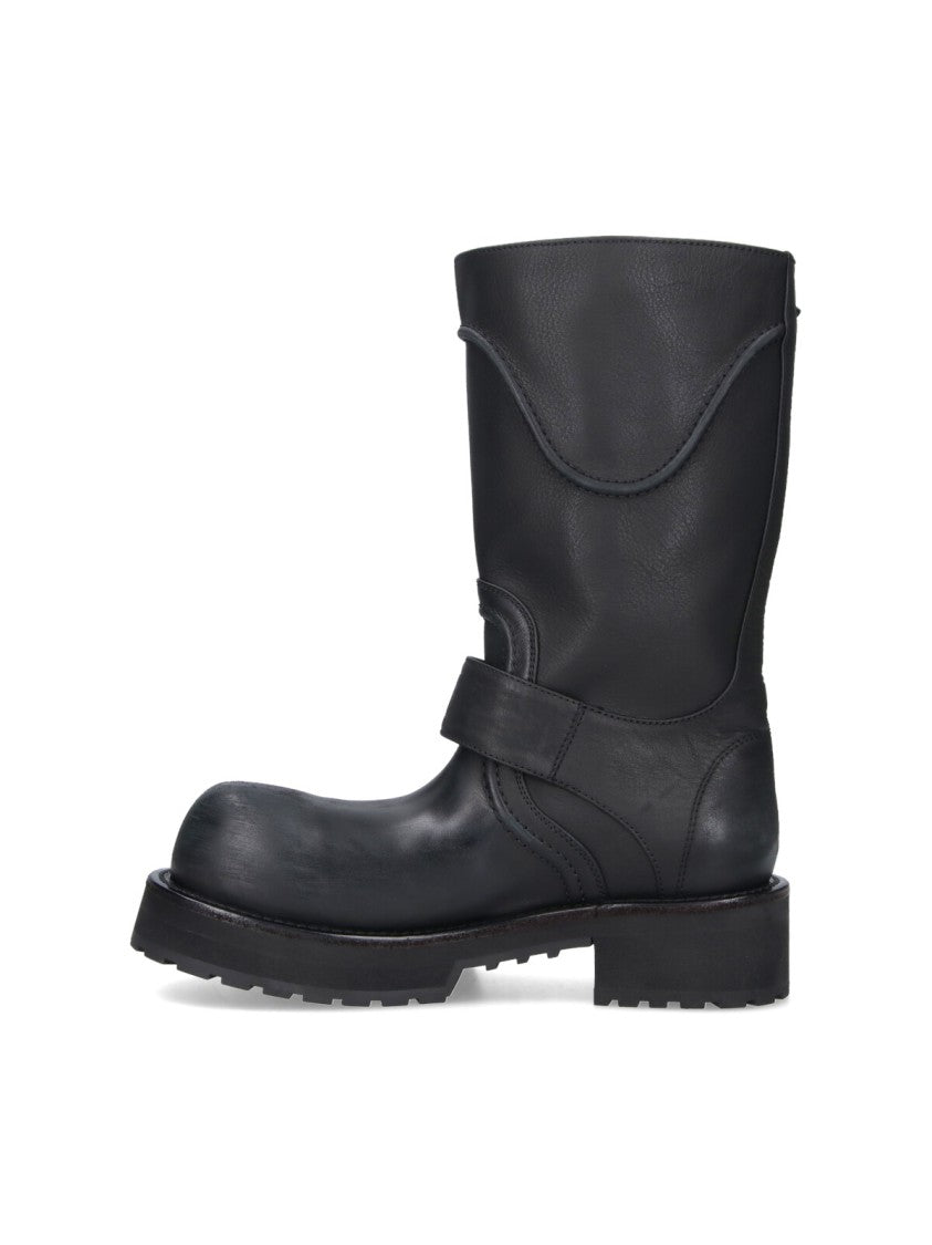Balenciaga "Venom" Boots – Black
