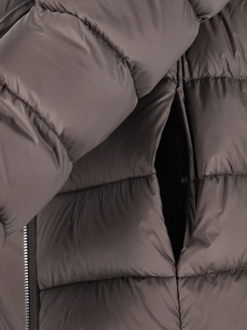 Rick Owens Gimp Puffer Jacket – Brown