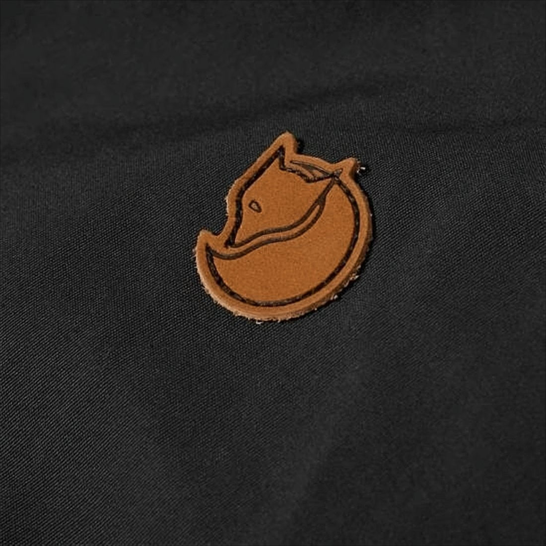 Fjallraven Kanken Hooded Black Jacket With Design