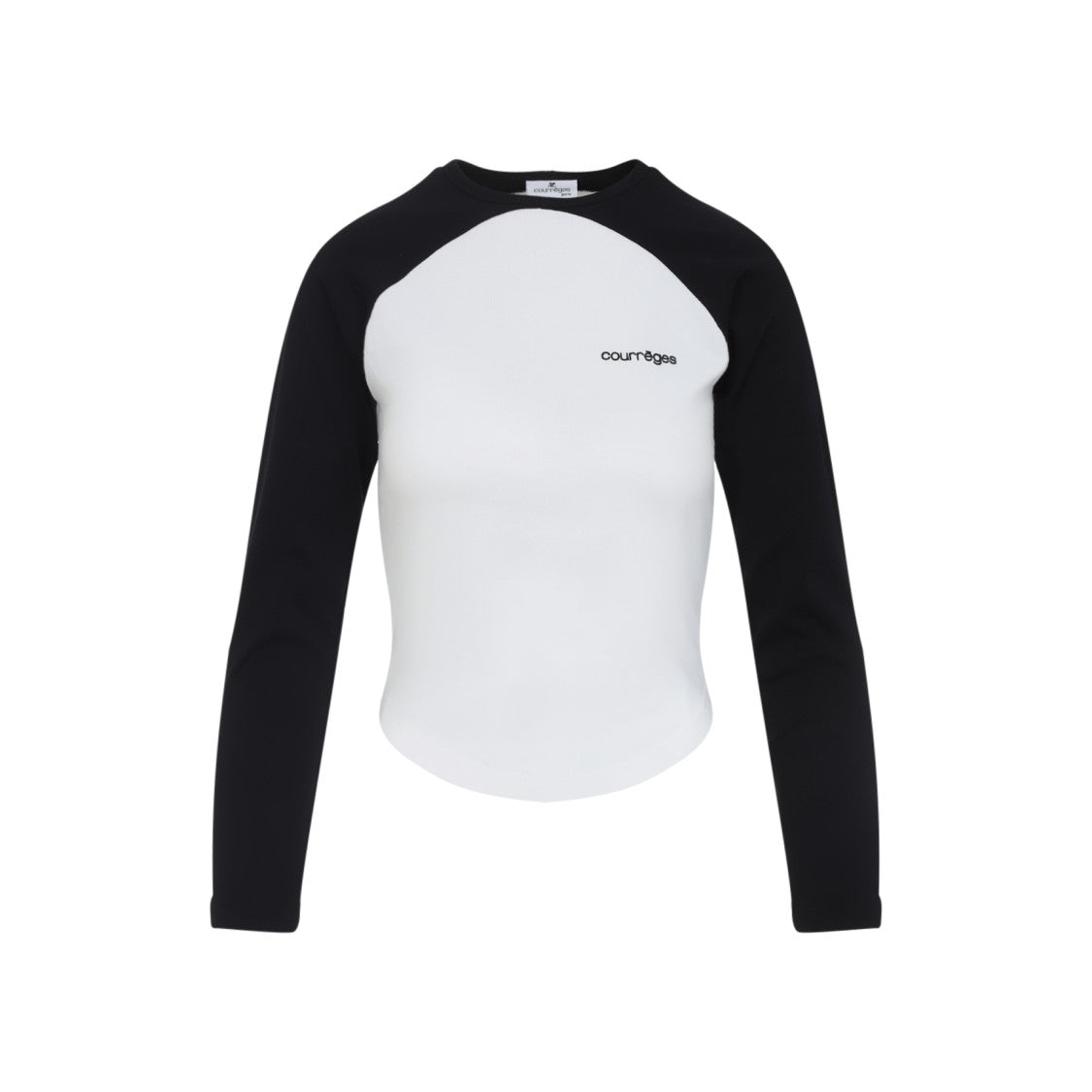 Courrèges Classic White Casual T-Shirt