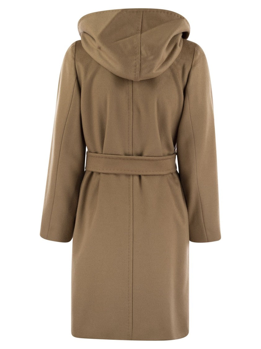Max Mara Newmang - Wool Coat With Hood