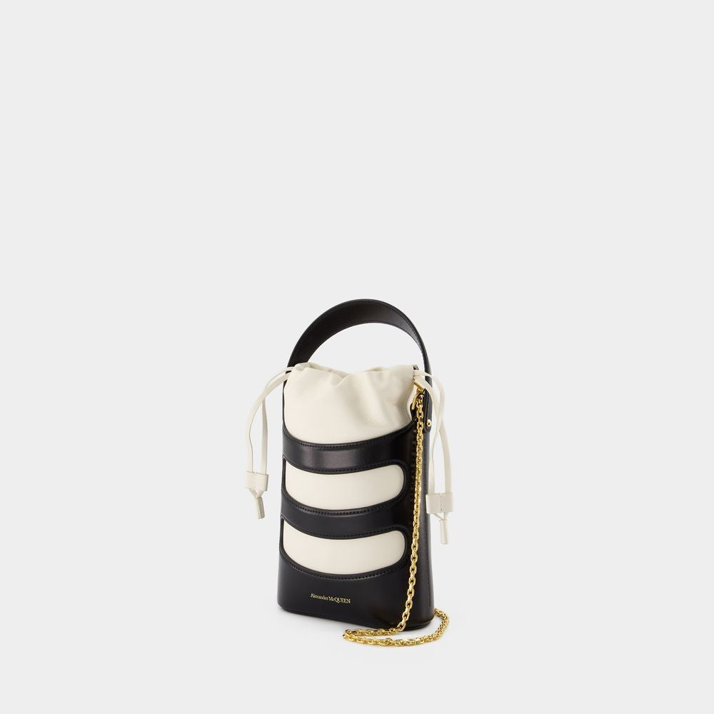 Alexander Mcqueen The Rise Mini Crossbody - Leather - Black