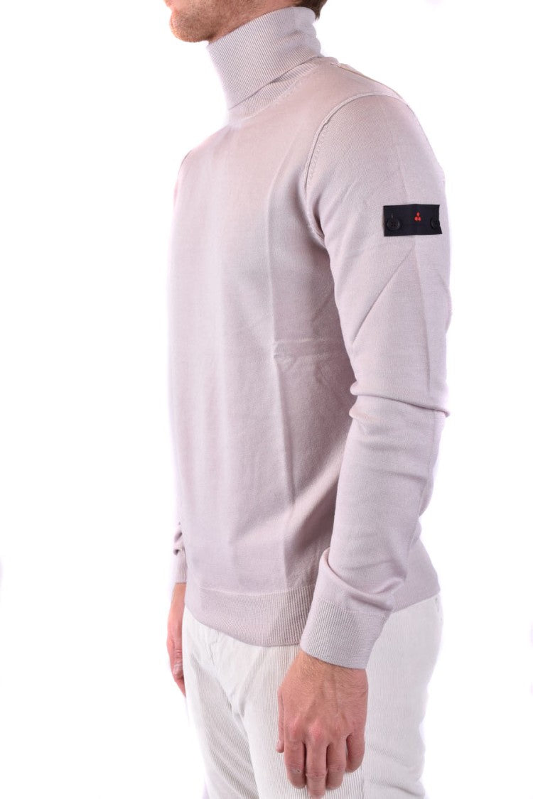 Peuterey Beige Wool Turtleneck Sweater