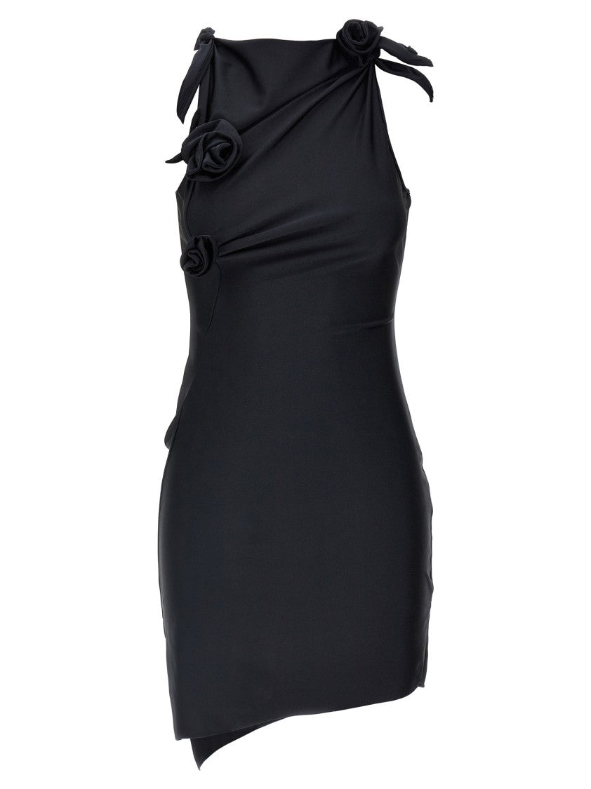Coperni Asymmetric Flower' Mini Dress