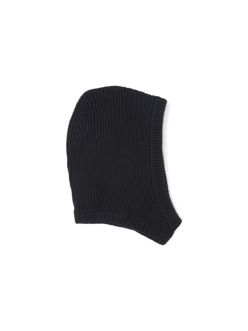 Rick Owens Textured Ribbed Cashmere Hood By Rick Owens
