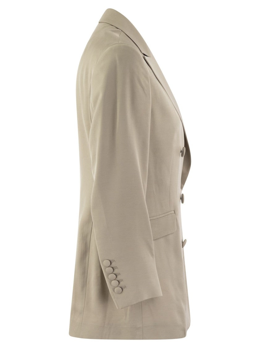 Saulina Anita - Viscose Double-Breasted Blazer