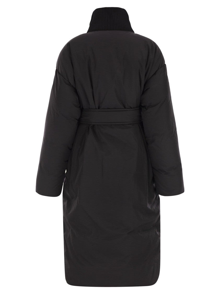Sportmax Casarsa - Long Water-Repellent Down Jacket