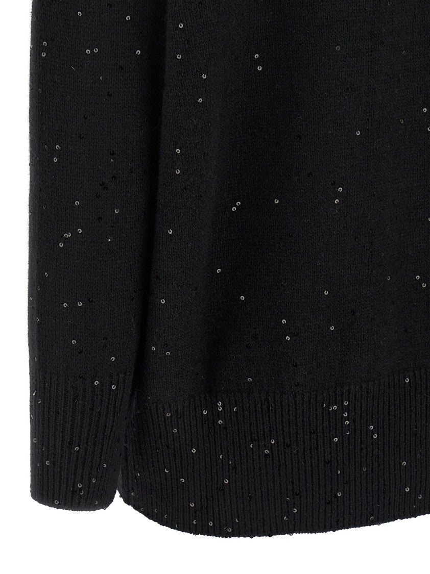 Brunello Cucinelli Cashmere And Silk V-Neck Sweater