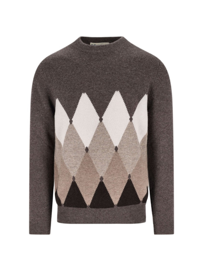 Ballantyne Cashmere Sweater – Brown