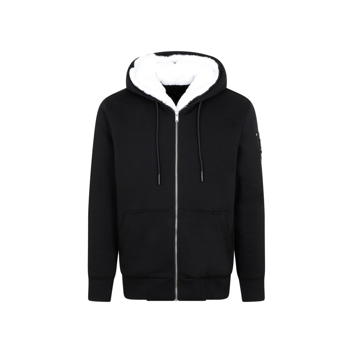Moose Knuckles Black Classic Bunny 3 Hoodie