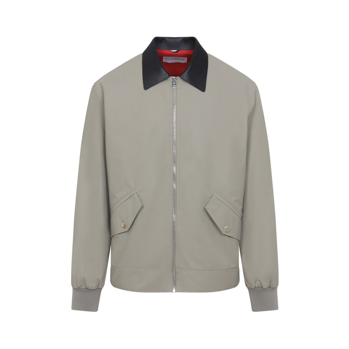 Givenchy Light Grey And Black Contrast Jacket