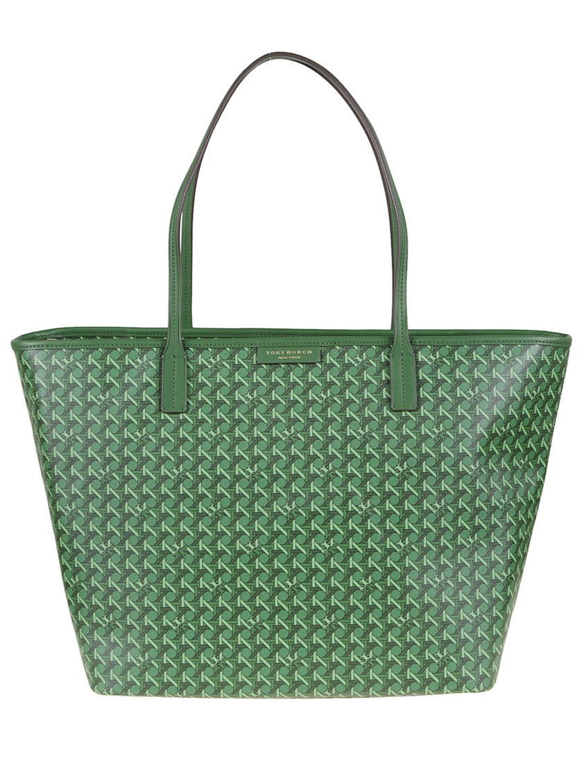 Tory Burch Geometric-Patterned Water-Resistant Tote Bag