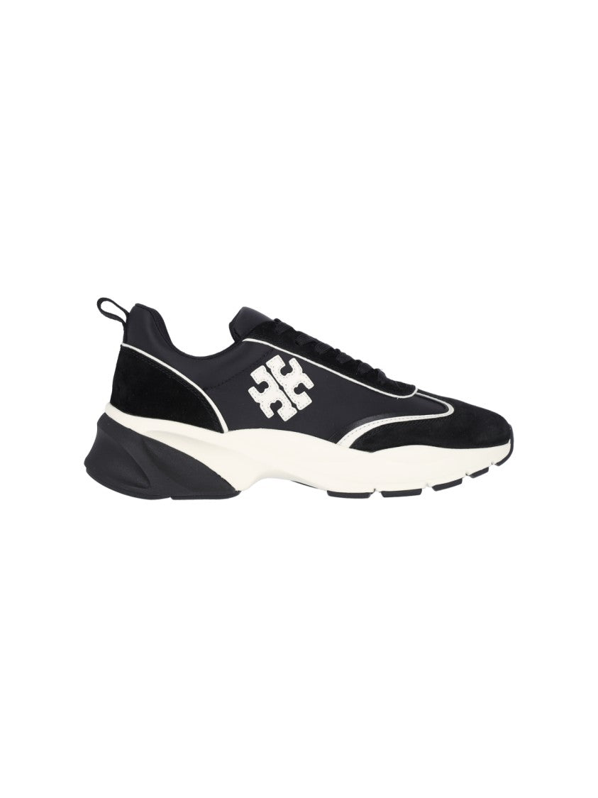 Tory Burch Good Luck Sneakers – Black