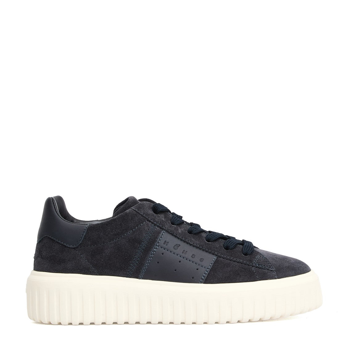 Hogan H Stripes Cam Blue Sneakers