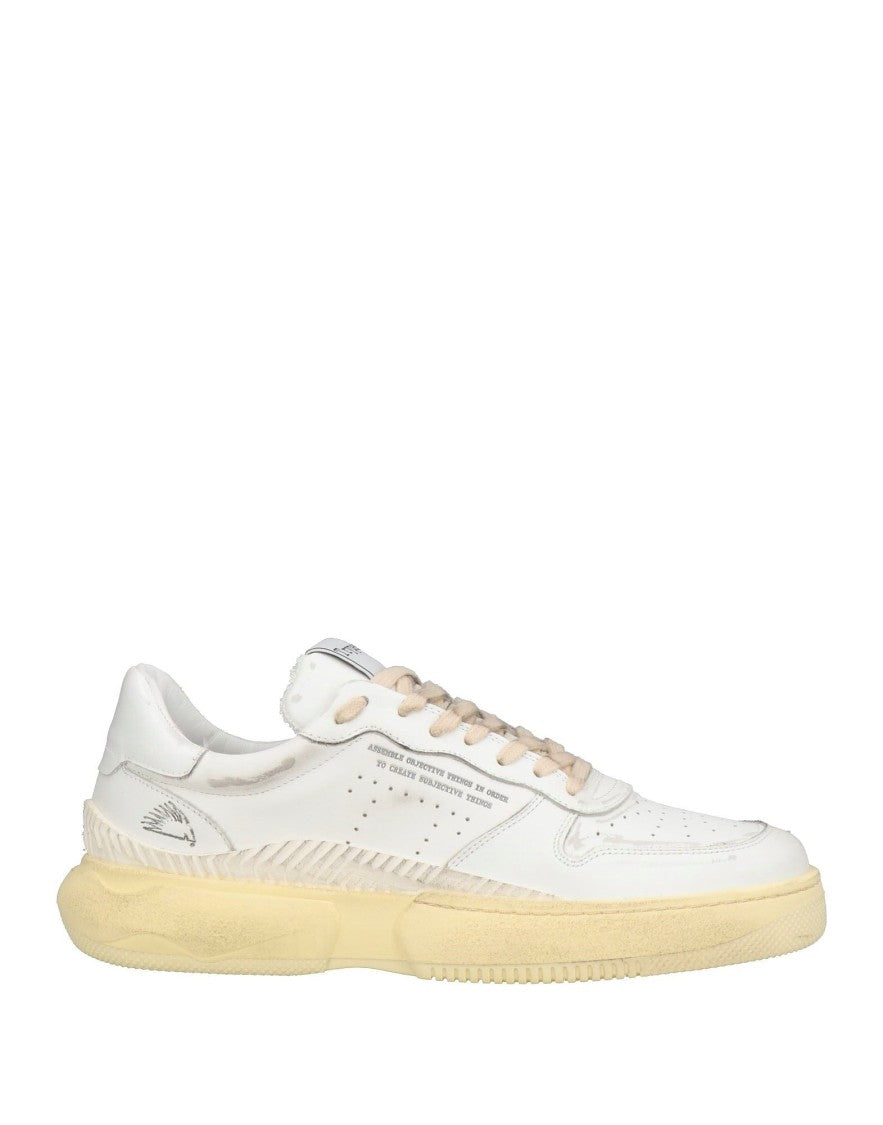 Trypee Perforated Leather Low-Profile Flat Shoes