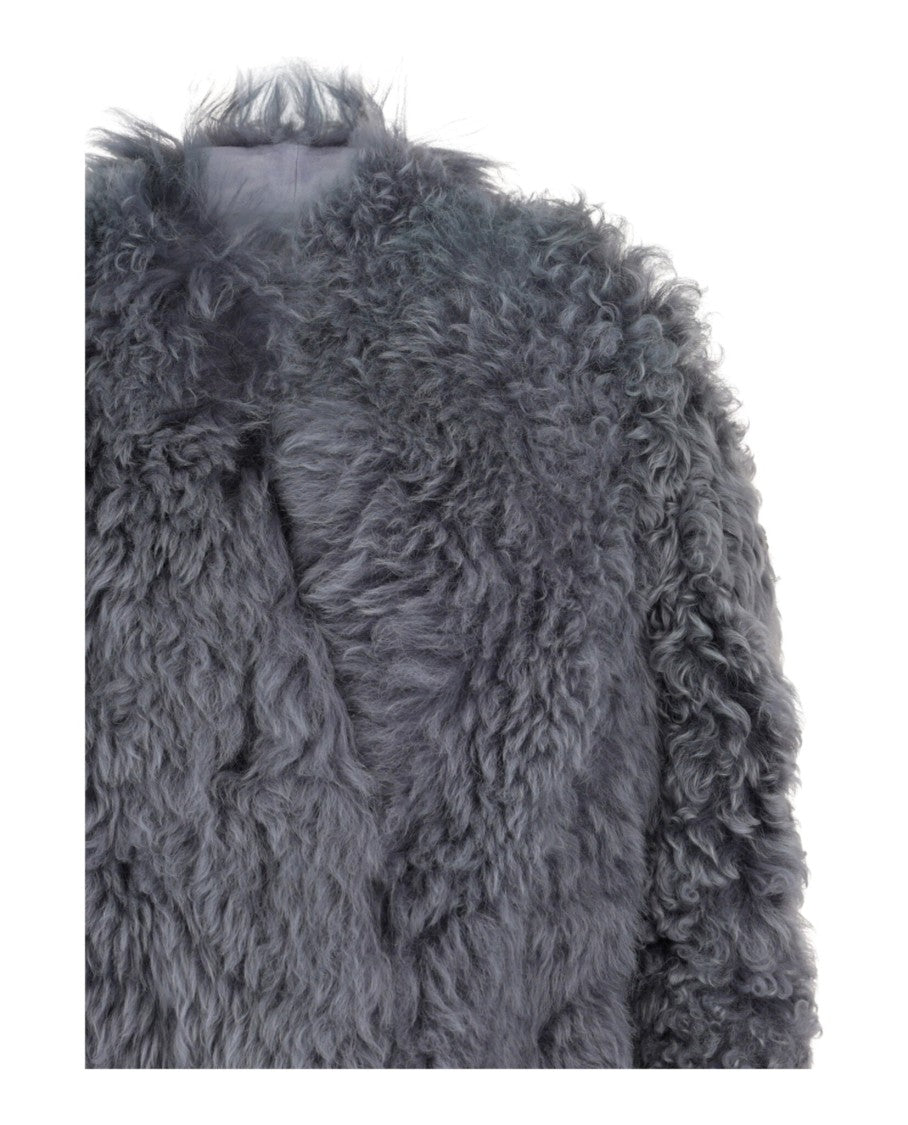 Ferragamo Shearling Cropped Jacket