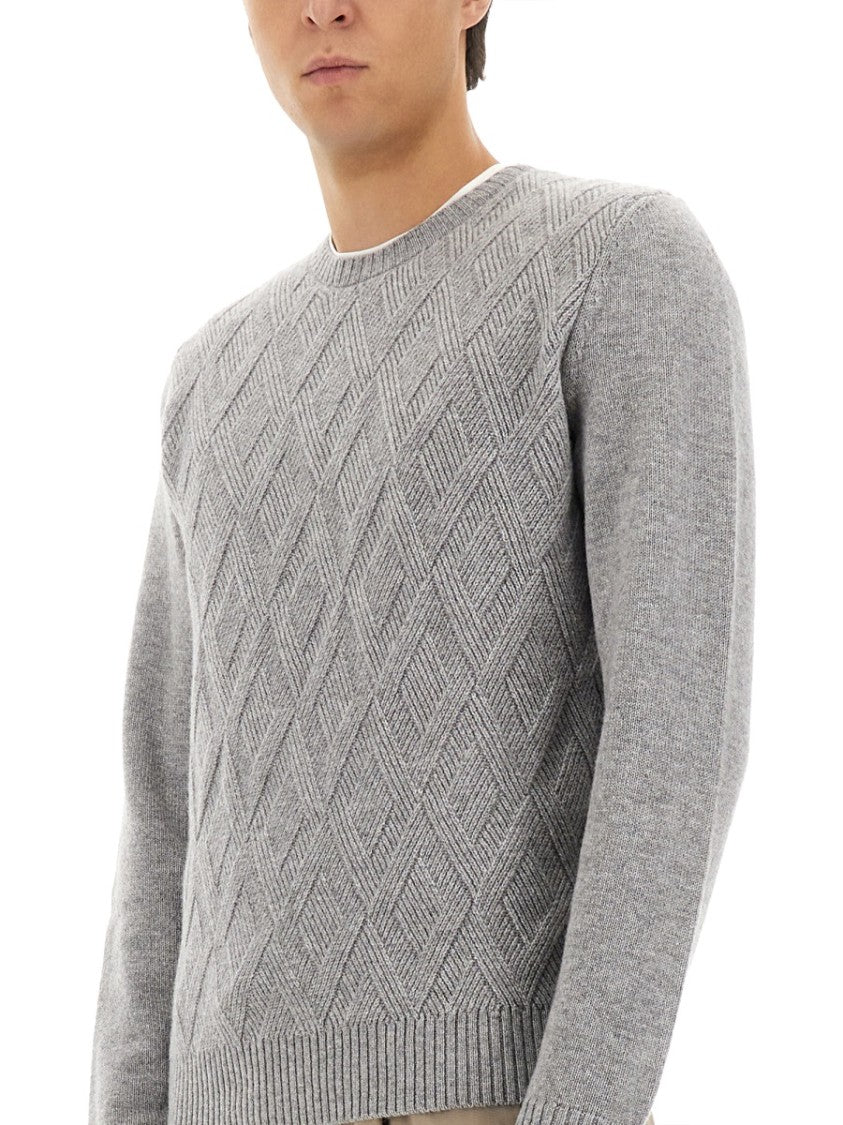 Herno Textured Knit Cashmere Sweater