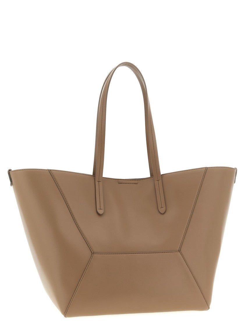 Brunello Cucinelli Bc Duo' Large Shoulder Bag