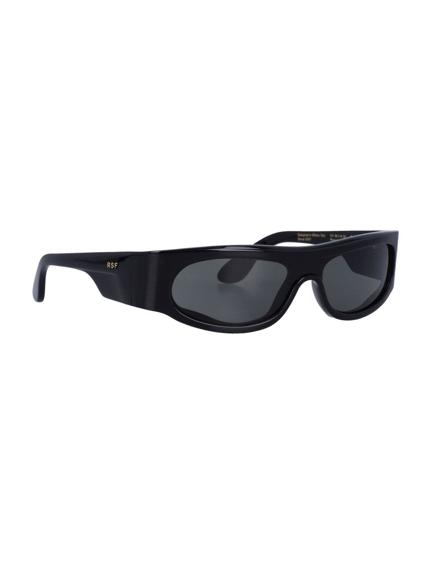 Retrosuperfuture Pharoah Narrow Oval Frame Sunglasses