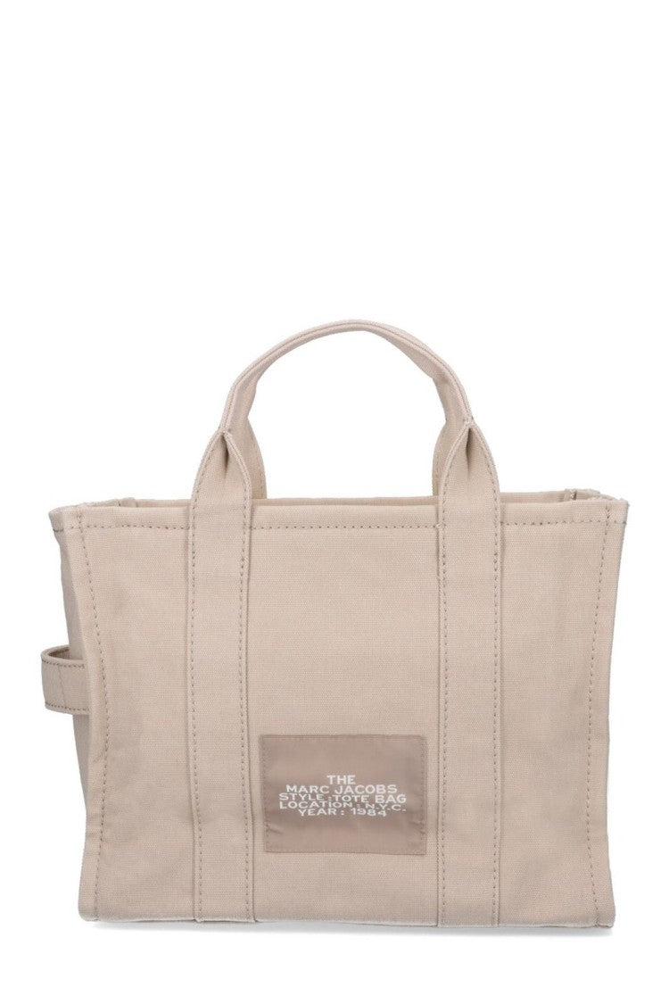 Marc Jacobs Medium Cotton Tote Bag With Sturdy Handles And Versatile Design